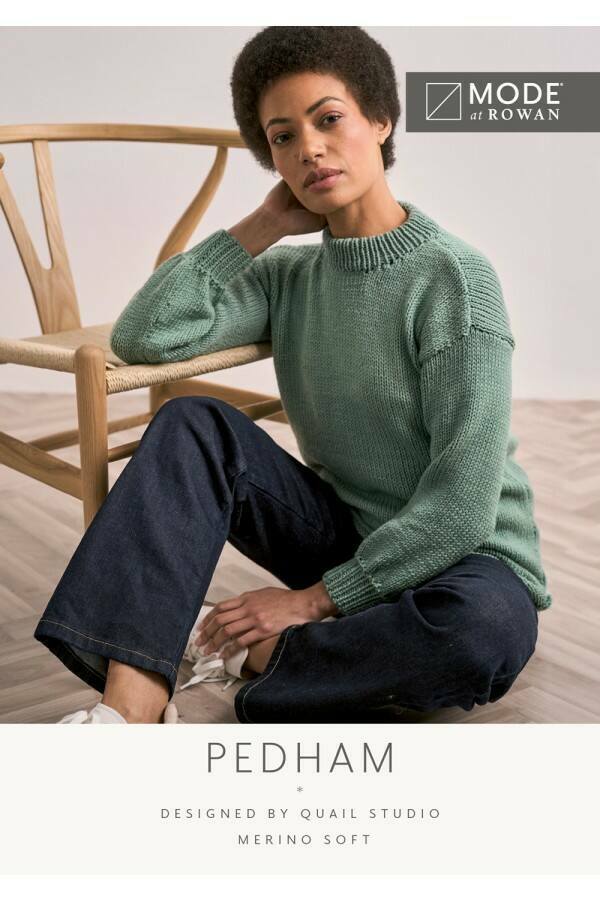 MODE at Rowan - Pedham - Sweater by Quail Studio in Merino Soft Leaflet