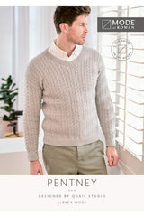 MODE at Rowan - Pentney - Sweater by Quail Studio in Alpaca Wool Leaflet