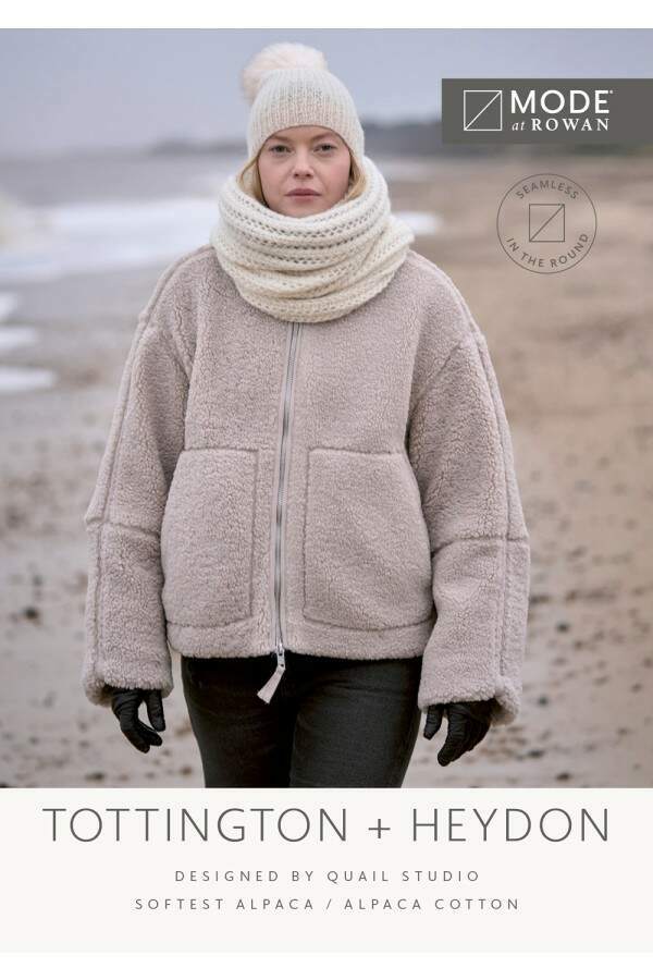 MODE at Rowan - Tottington and Heydon - Snood and Hat by Quail Studio in Alpaca Cotton and Softest Alpaca Leaflet