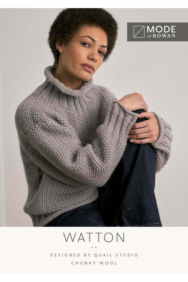 MODE at Rowan - Watton - Jumper by Quail Studio in Chunky Wool Leaflet