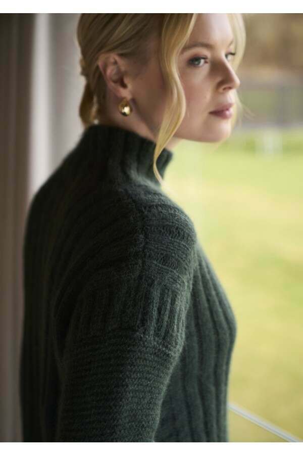 MODE at Rowan - Hale - Jumper by Quail Studio in Softest Alpaca Leaflet