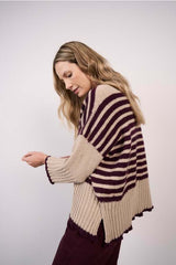 MODE at Rowan Romy Jumper by Quail Studio in Alpaca Wool Leaflet