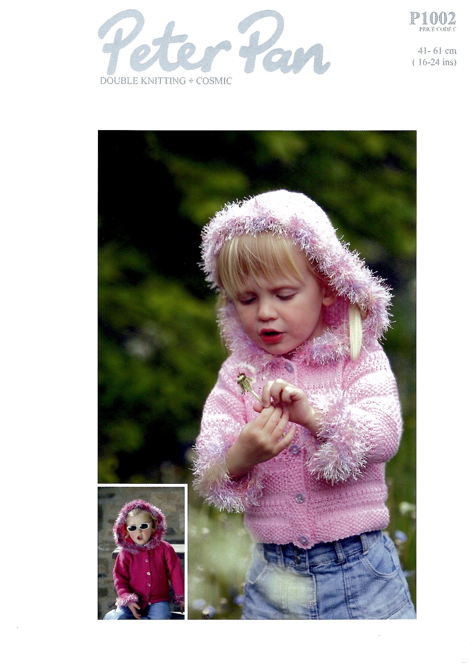 Wendy: Peter Pan DK: P1002 Hooded Jacket 0-6M - 4-5Y (Downloadable PDF)