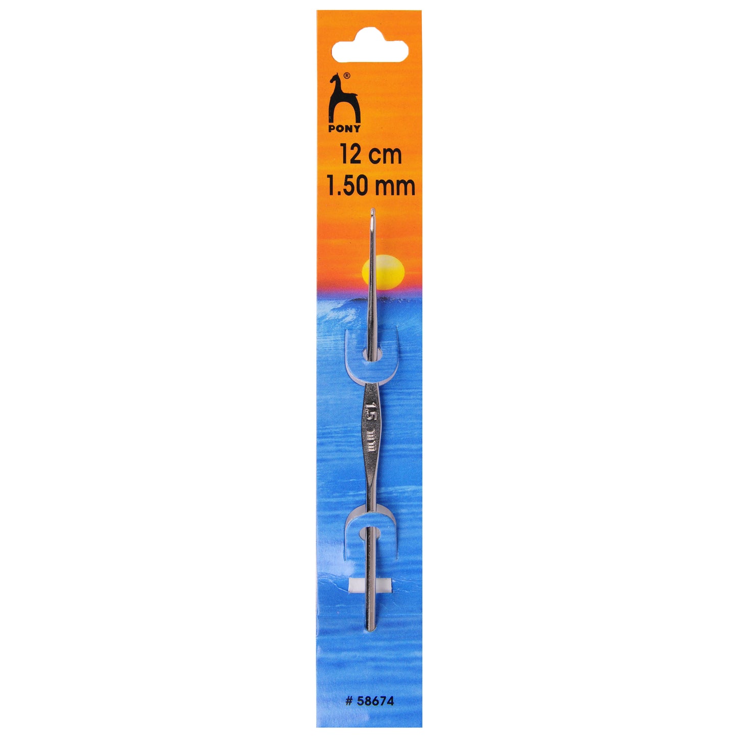 Pony Crochet Hook Steel 1.50mm