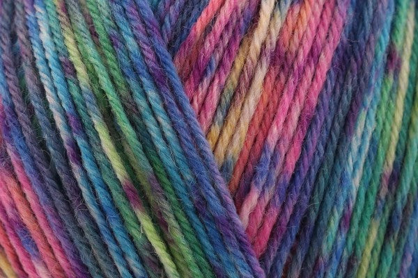 Rico Socks Sprinkly Stripey 4 Ply Joy 004 - 100g