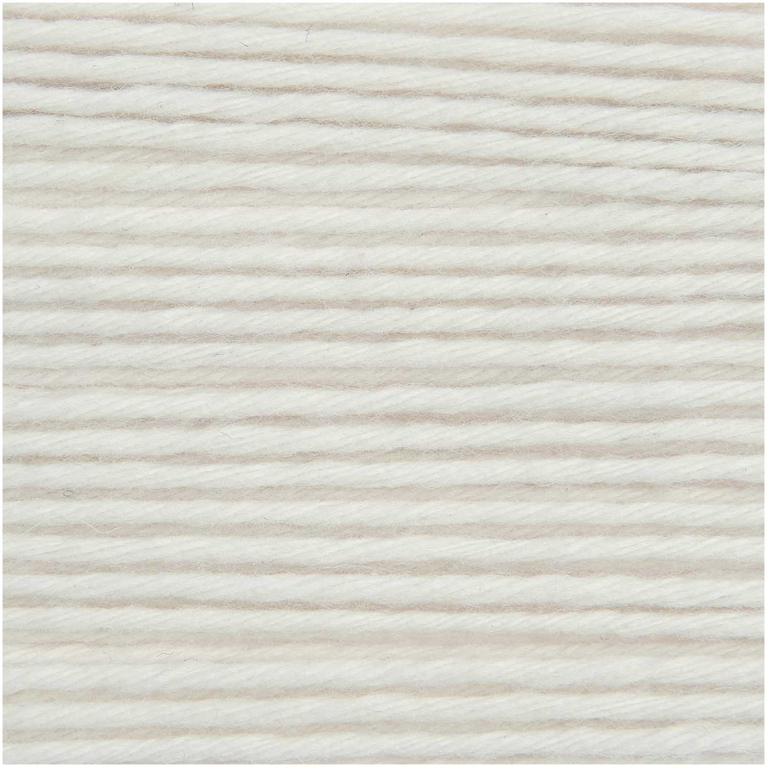 Rico Essential Vegan Cashmere Aran 50g 001 Cream