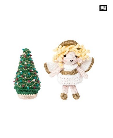Rico Crochet Book: Ricorumi Jolly X-Mas Classical