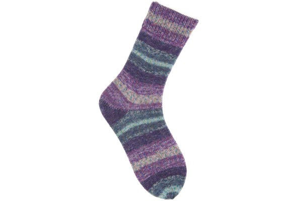 Rico Socks Sprinkly Stripey 4 Ply Sphere 005 - 100g