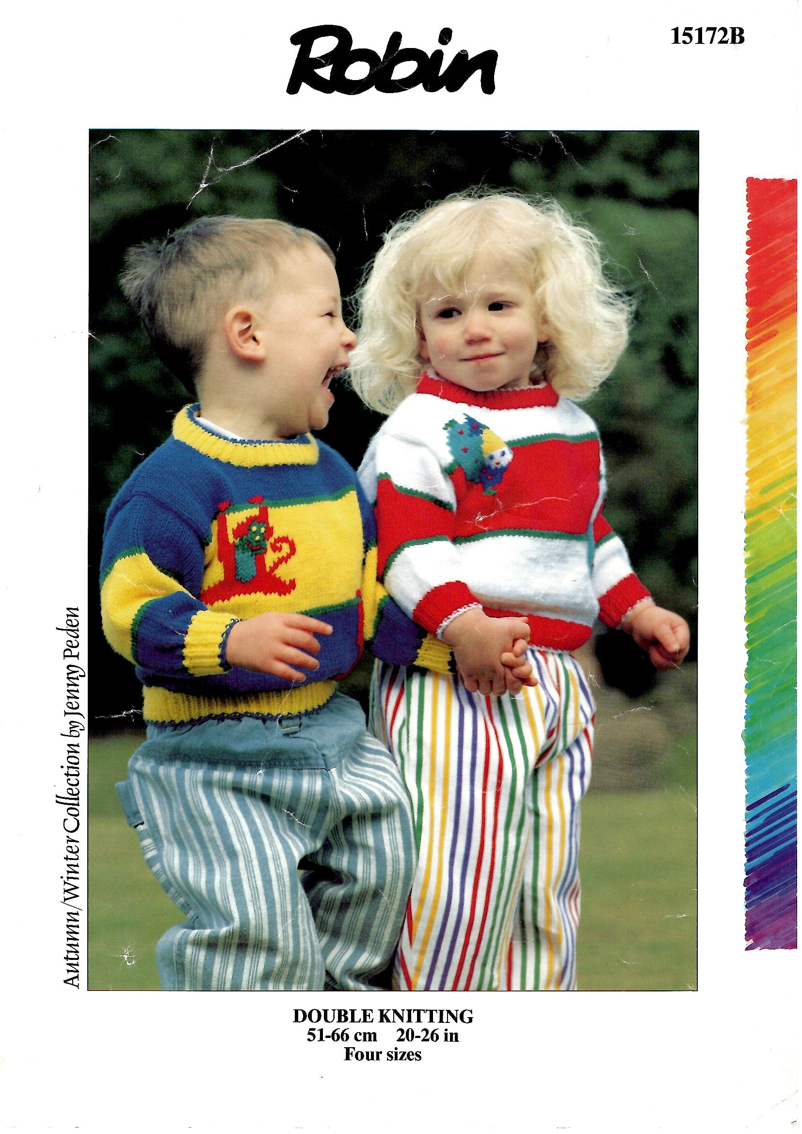 Robin 15172 DK Children Sweaters 51cm-66cm (Downloadable PDF)