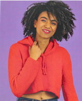 PDF Ladies Hoodies Crop Or Long Robin Plush DK 3064 (Downloadable PDF)