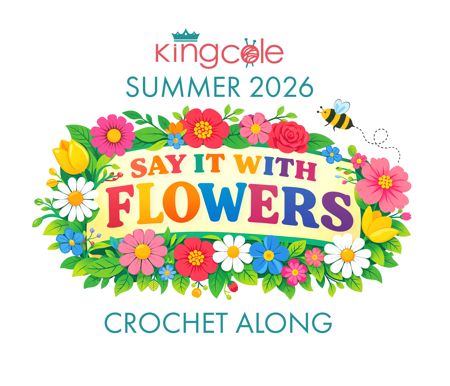 Say It With Flowers Summer Crochet Along 2026 Cottonsoft DK Colour Pack