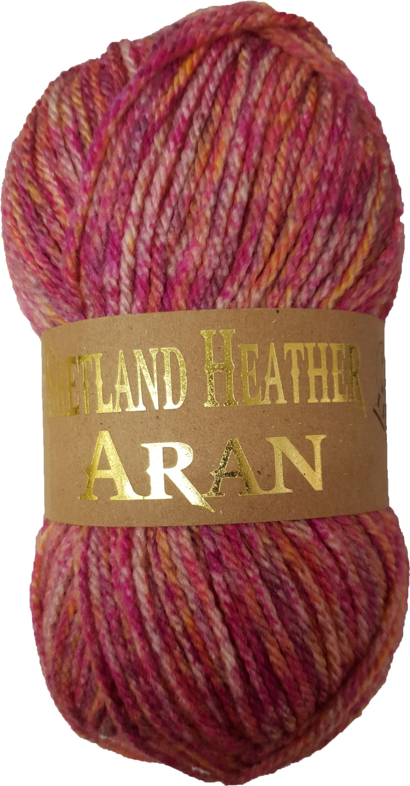 Woolcraft Shetland Heather Aran 03 Blossom