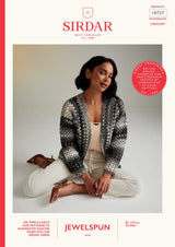 Sirdar 10727 Crochet Cardigan in Jewelspun Booklet