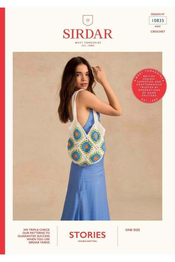 Sirdar 10835 Bag in Stories Booklet
