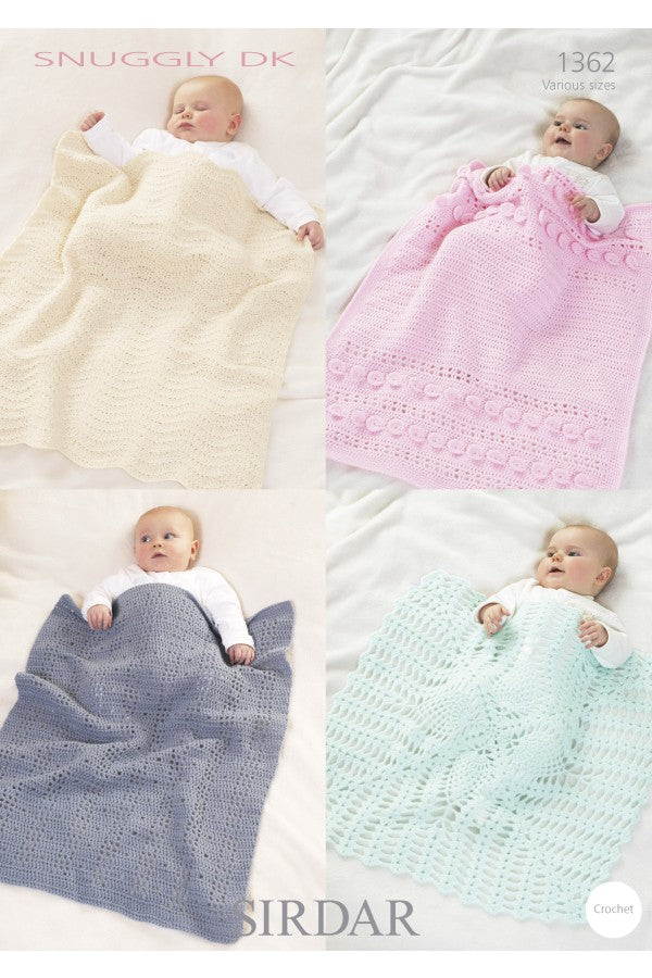 Sirdar Crochet 362 Snuggly DK Leaflet