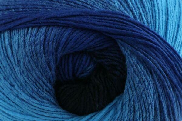 Sirdar Jewelspun Ombre Aran Midnight Blues 106 - 400g