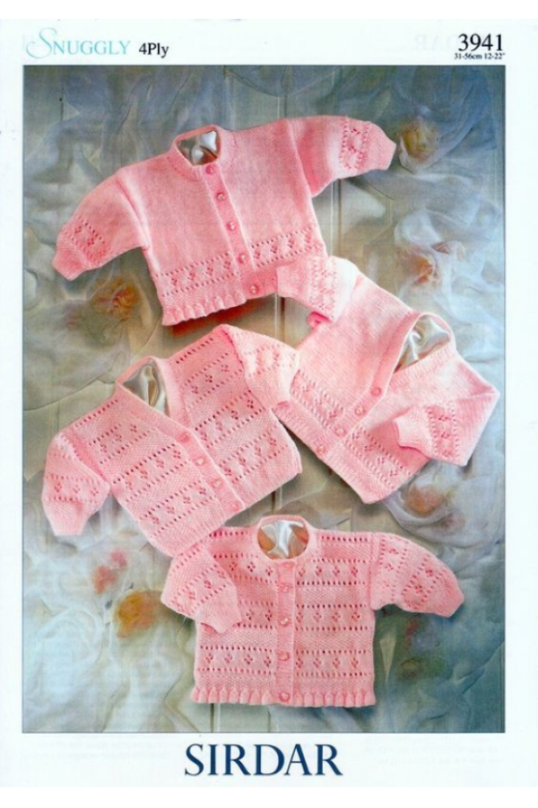 Sirdar 3941 Snuggly 4 ply Leaflet