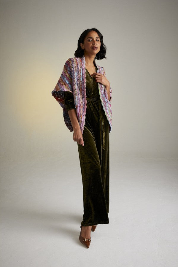 Sirdar 10722 Shawl in Jewelspun Booklet