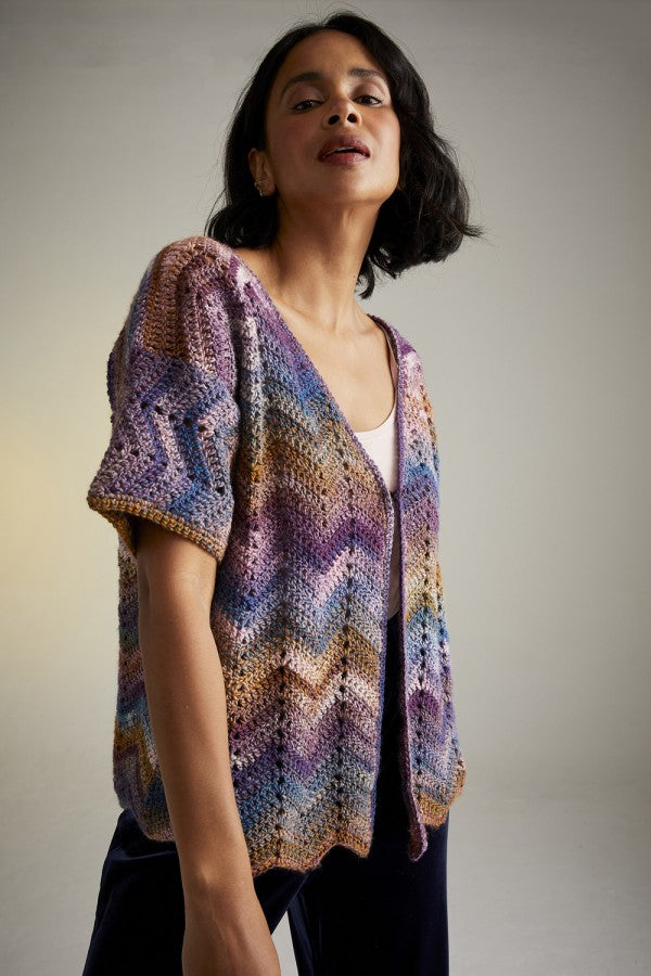 Sirdar 10725 Crochet Cardigan in Jewelspun Booklet