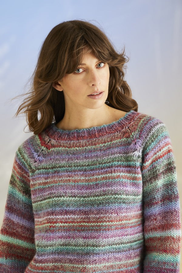 Sirdar 10702 Sweater in Jewelspun with Wool Chunky Booklet