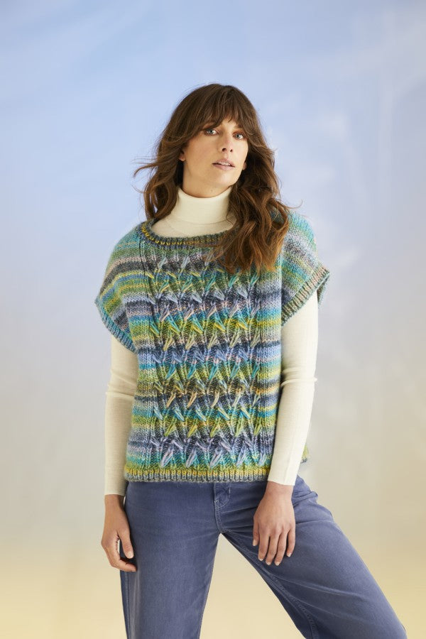 Sirdar 10703 Top in Jewelspun with Wool Chunky Booklet