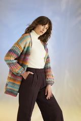 Sirdar 10705 Cardigan in Jewelspun with Wool Chunky Booklet