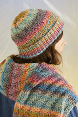 Sirdar 10710 Hat and Scarf in Jewelspun with Wool Chunky Booklet