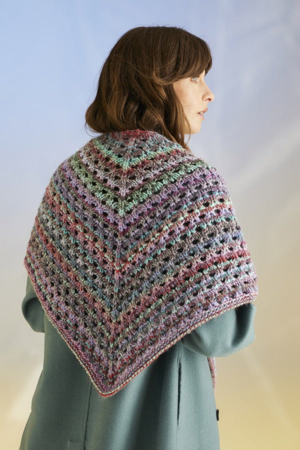 Sirdar 10711 Shawl in Jewelspun with Wool Chunky Booklet