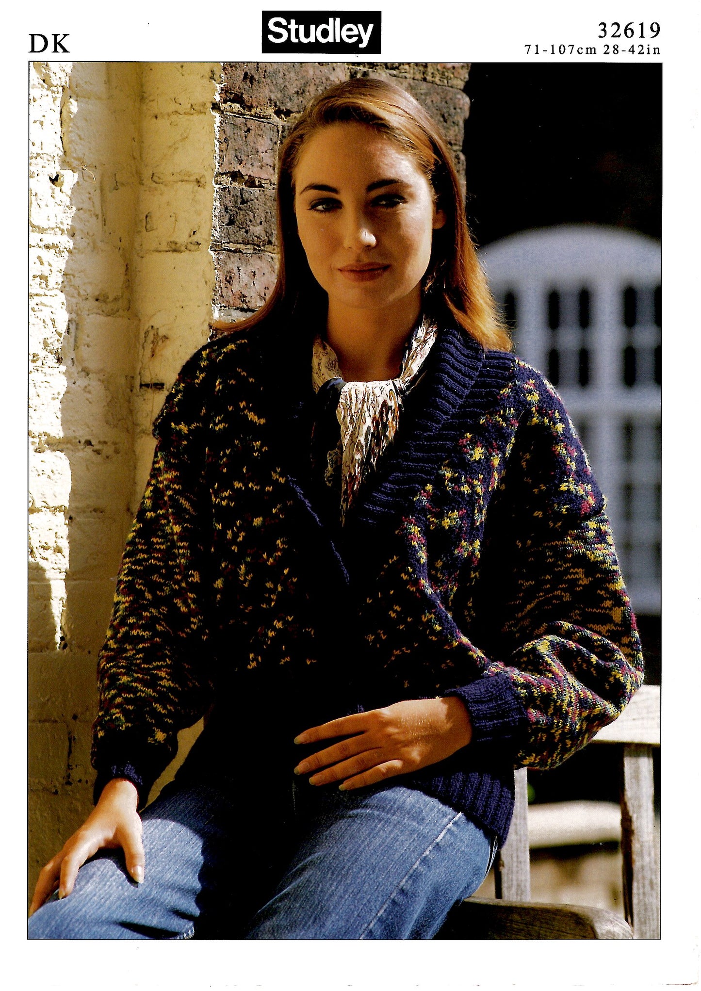 Studley 32619 DK Shawl Collared Cardigan (Downloadable PDF)