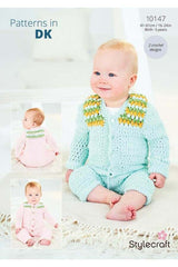 Stylecraft 10147 Onesies in Squeeze Me DK leaflet