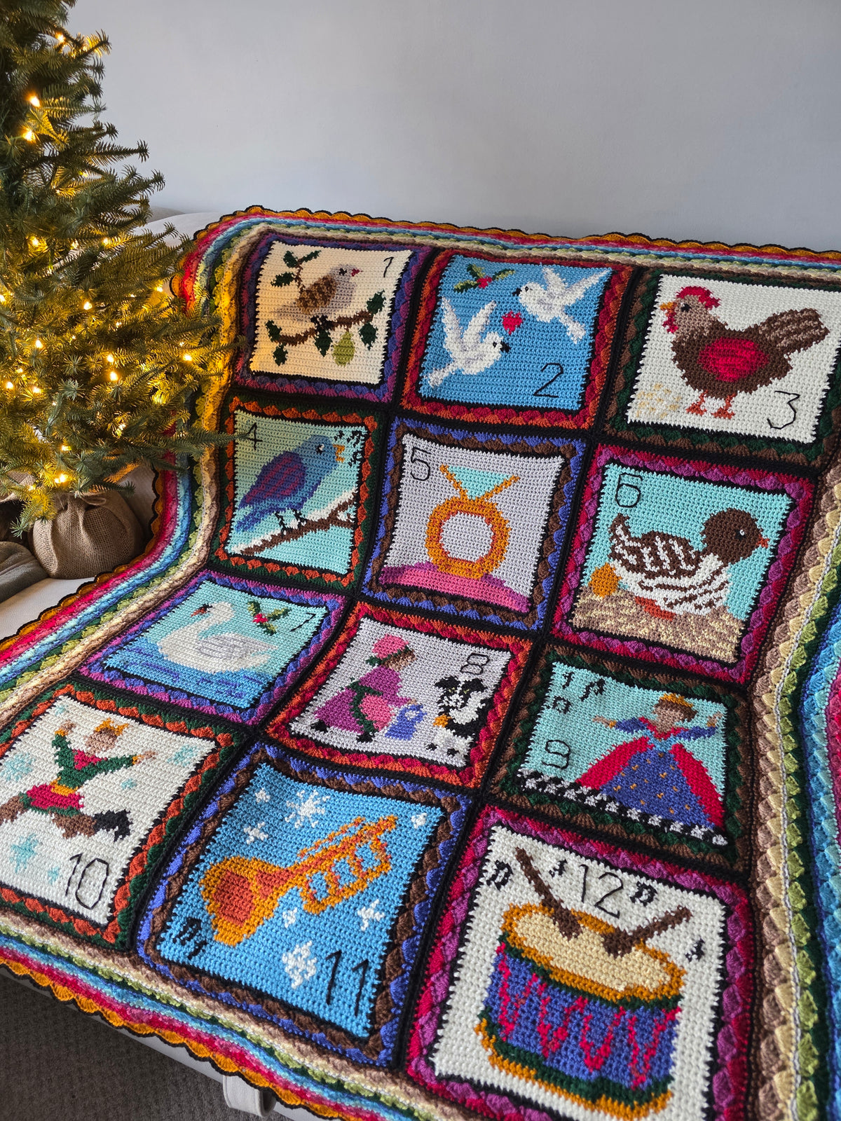 Stylecraft Special DK 12 Days Of Christmas Cal Joyful Colour Way