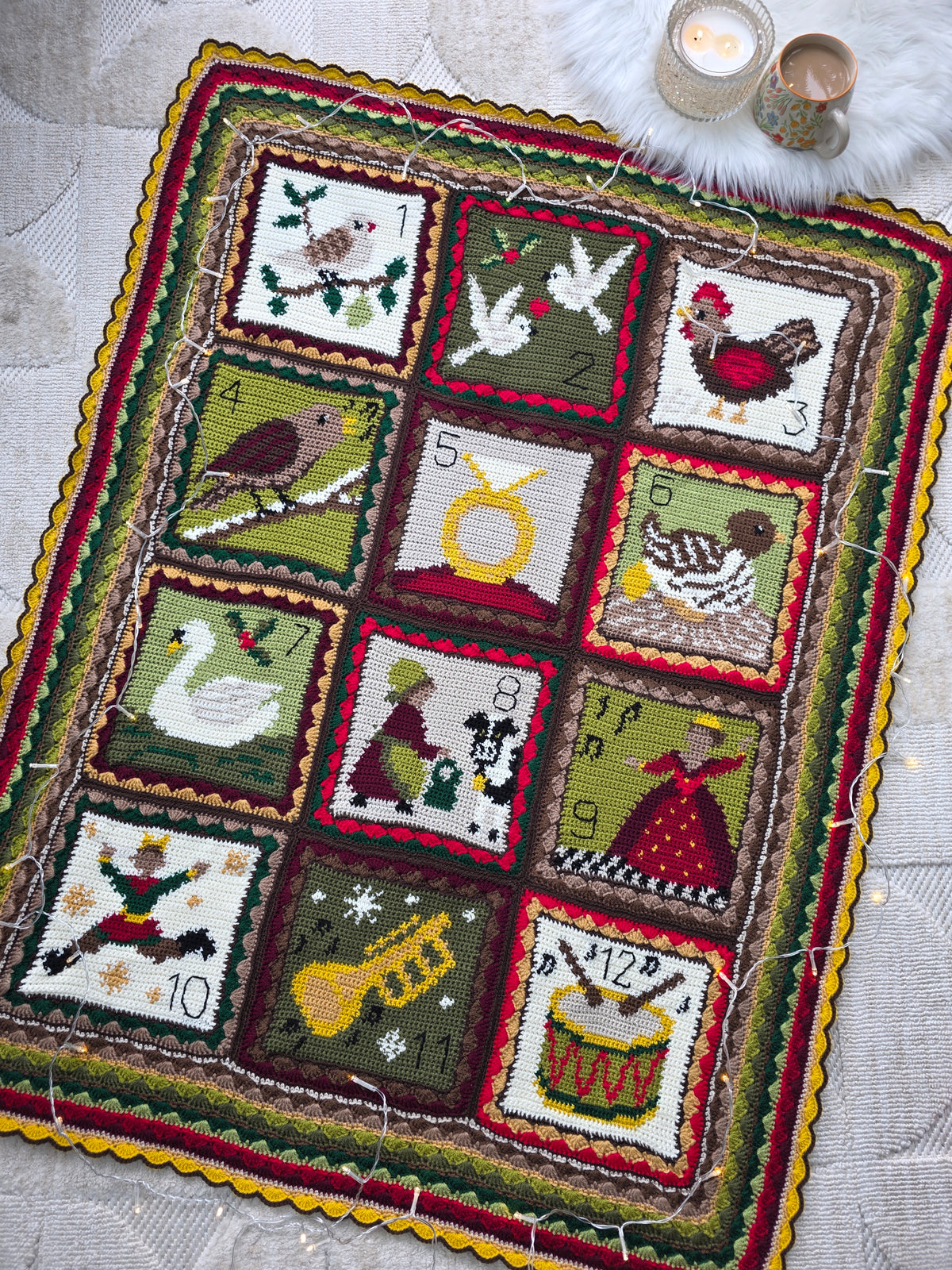 Stylecraft Special DK 12 Days Of Christmas Cal Traditional Colourway