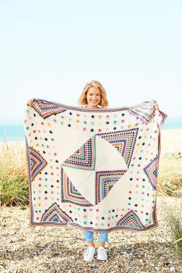 Stylecraft 9834 Granny Celebration Blanket