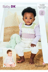 Stylecraft 10200 Cardigan and Tank in Bambino Dotty DK and Bambino DK Leaflet