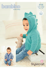 Stylecraft 9758 Jackets in Bambino DK Leaflet
