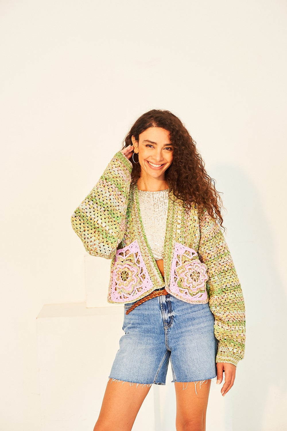 Stylecraft 10135 Jackets in Colour Burst DK leaflet