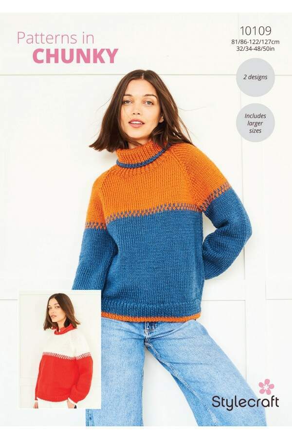 Stylecraft 10109 Sweaters in Softie Leaflet