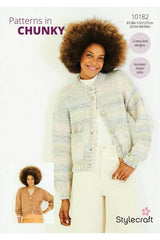 Stylecraft 10182 Cardigans in Moorland Chunky and Softie Leaflet