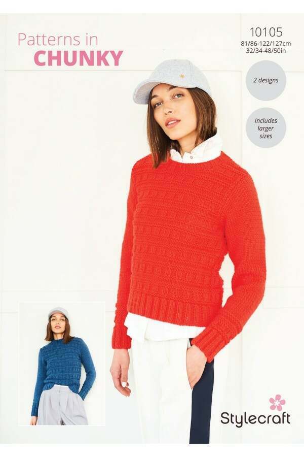 Stylecraft 10105 Sweaters in Softie Leaflet