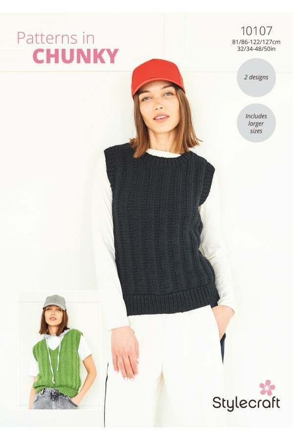 Stylecraft 10107 Tanks in Softie Leaflet