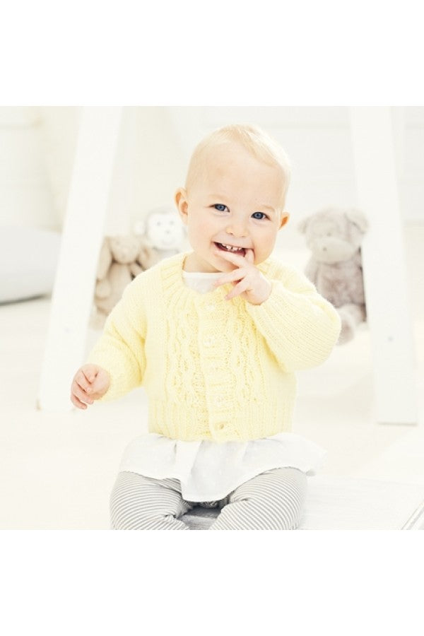 Stylecraft 9681 Hoodie and Cardigan in Special for Babies DK Leaflet