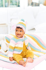 Stylecraft 9977 Cardigan, Hat and Blanket in Bambino DK and Sweet Dreams Leaflet
