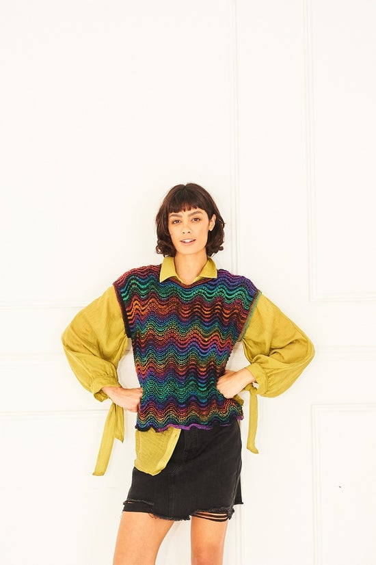 Stylecraft 10037 Sweater and Tank Top in Knit Me, Crochet Me Pattern