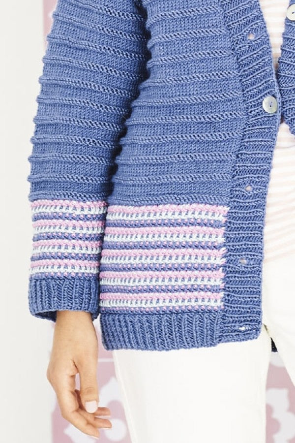 Stylecraft 9847 Cardigan and Sweater in Bellissima DK Leaflet
