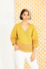Stylecraft 9847 Cardigan and Sweater in Bellissima DK Leaflet