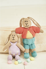 Stylecraft 9855 Bunny Toys and Jacket in Bambino DK and Bellissima DK Leaflet
