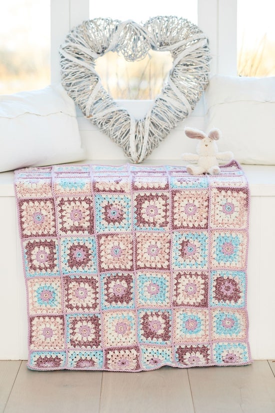 Stylecraft 10065 Crochet Tops and Blankets in Bambino DK and Bambino Print DK Pattern