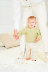 Stylecraft 10161 Crochet Sweater and Tank in Soft Baby Easy Stripes DK and Bambino DK Leaflet