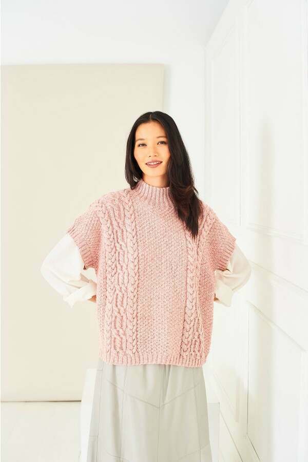 Stylecraft 10284 Sweater and Tank in Naturals - Pure Wool or Life DK Leaflet