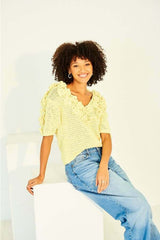 Stylecraft 10154 Crochet Sweaters in Soft Pastels Aran Leaflet